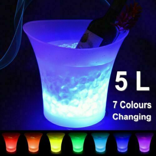 Led light glowing ice - light,