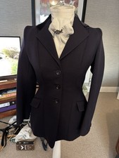 Stunning Medium Weight Caldene  Navy Wool Hunt/ Show Jacket Vgc Cond 36(8-10)