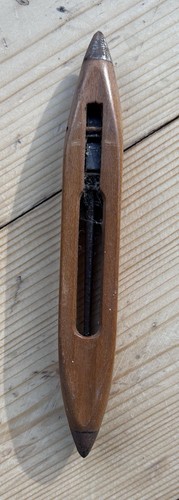 Wooden weaving boat - wooden, shuttle
