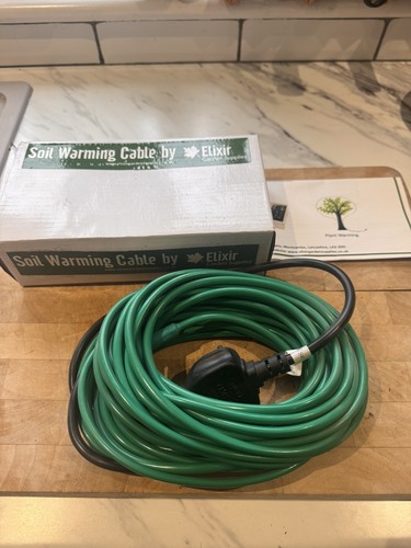 Soil warming heating cable - soil,