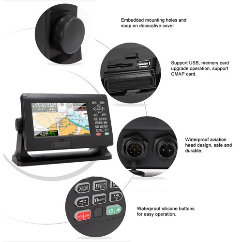 Fishfinder chart plotter ip65 - plotter,