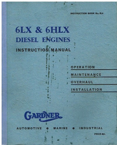 Gardner 6lx 6hlx - gardner, engine