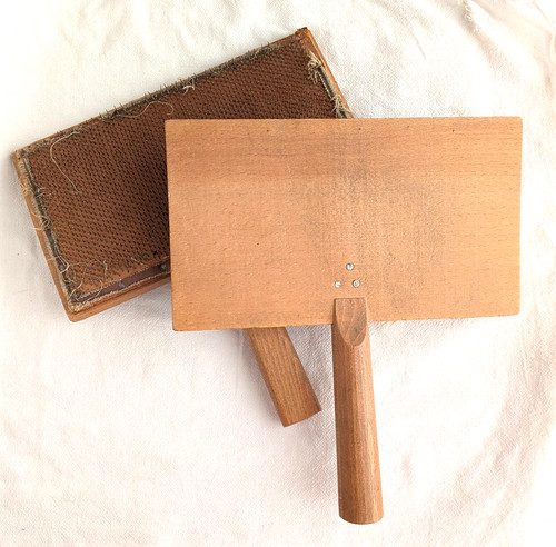 Vintage hand wool carders - vintage,