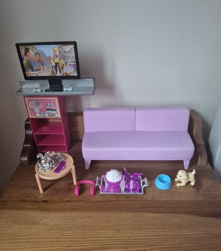 Glam barbie living - living, room