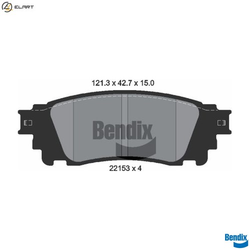 Brake pad set disc - pad,