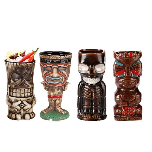 Tiki mugs cocktail - mugs,