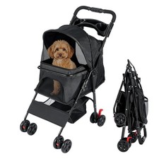 Pet Travel Stroller Dog Cat