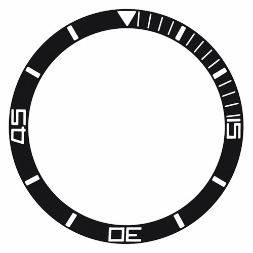 Aluminum bezel insert for mini - aluminum,