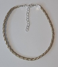 NEW BRAIDED LEATHER ANKLET