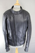 FRANK THOMAS BLACK LEATHER