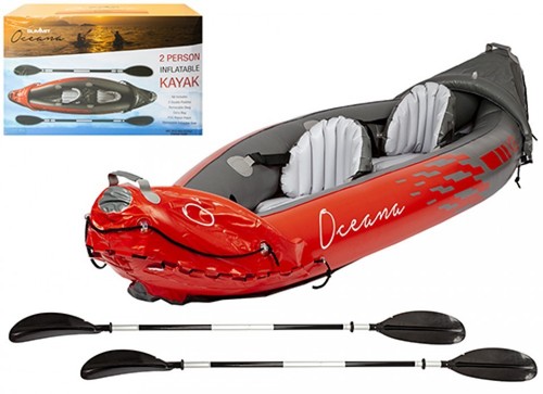 Inflatable kayak person - kayak,