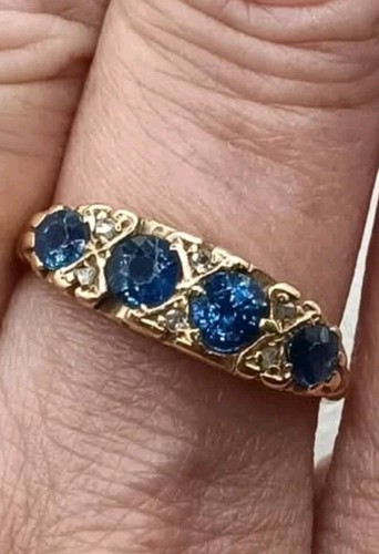 Antique edwardian 18ct - edwardian, gold