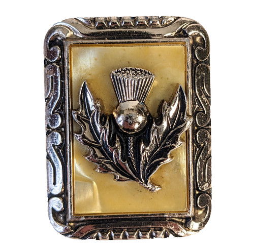 Vintage scottish thistle - vintage,