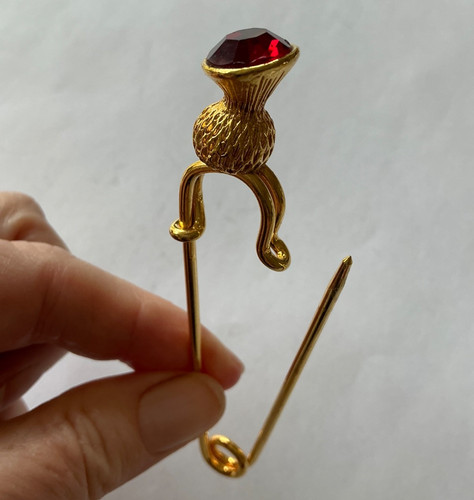 Vintage kilt pin - brooch, 9cm