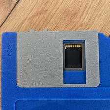 Retro Floppy Disk SD Card