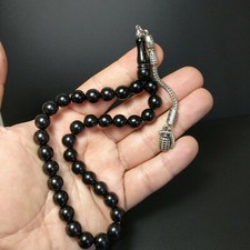 Jet Worry Beads Oltu Tesbih