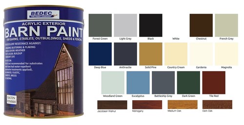 Bedec acrylic exterior barn - exterior,