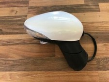 Ford Fiesta Mk7 13-17 Door Wing Mirror Power Fold Frozen White Drivers Side R/H