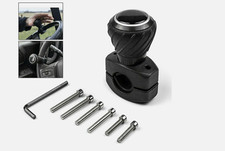 STEERING SPINNER Tractor Car Truck Wheel Aid Lorry Assister Knob Ball Black