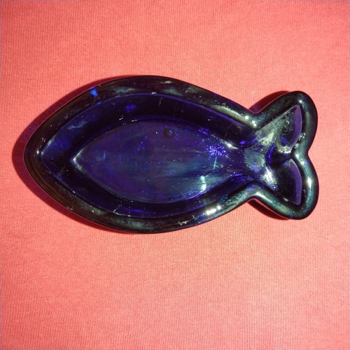 Dark blue fish - dark, shaped