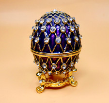 Fabergé Style Enameled Egg