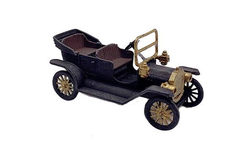 Scale 1920s car model built - scale,