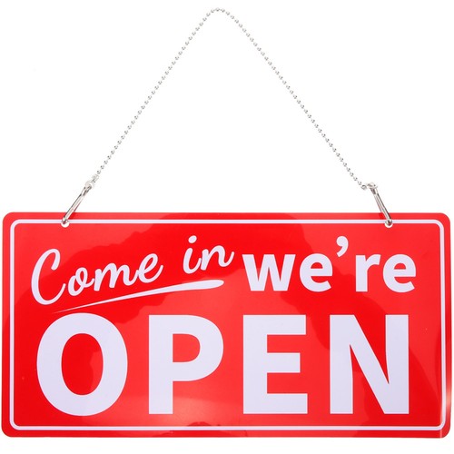 Open closed signs - signs, for