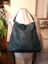 FOSSIL 1954 Forest Green REAL LEATHER Shoulder Bag Medium