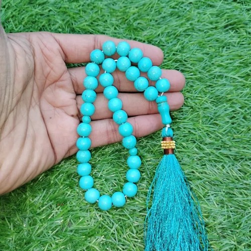 Blue turquoise stone - stone, islamic