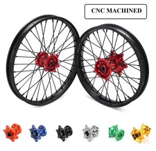 21"+18" CNC Front Rear Wheels