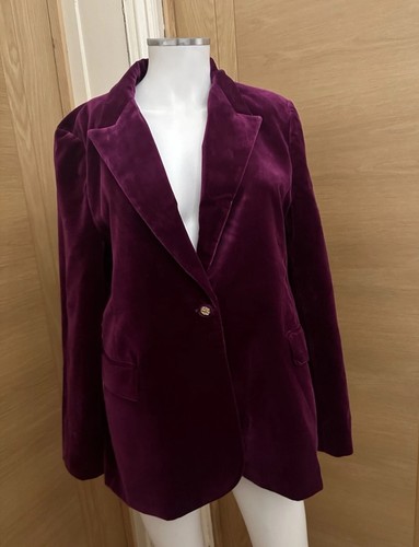 Zara velvet blazer jacket - zara,