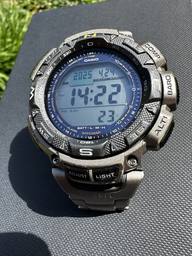 Casio protrek triple - casio, sensor