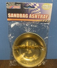 VINTAGE Sandbag Ashtray Camper