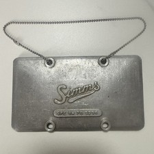 Simms / Fordson  Diesel injection pump Plate Cover SPE4A75S296 Wall Art Man Cave