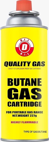 Butane gas bottles canisters - butane,