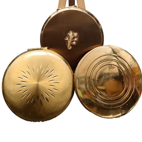 Vintage powder compacts job - powder,
