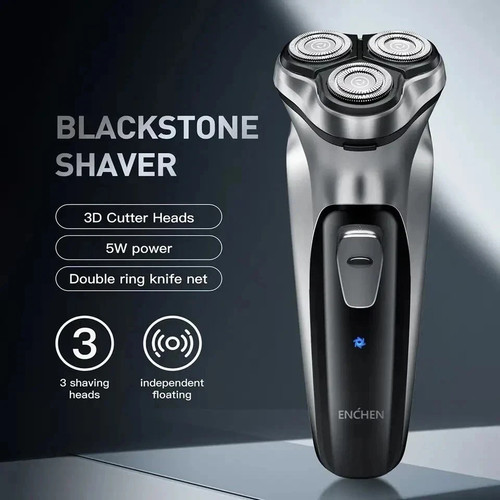 Electric shaver wet dry - wet, rotary