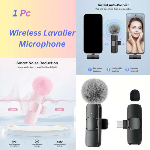 Wireless lavalier microphone - wireless,
