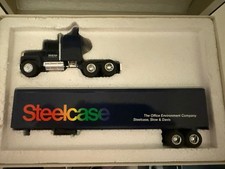Steelcase Tractor Trailer Truck 1/64 scale, brand new in original box 