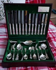 George Butler Of Sheffield 44 Piece Cutlery Set