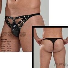  Mens Sexy Backless Thong