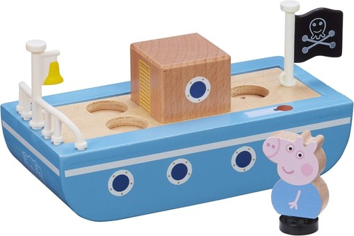 Peppa pig grandpa pigs wooden - peppa,