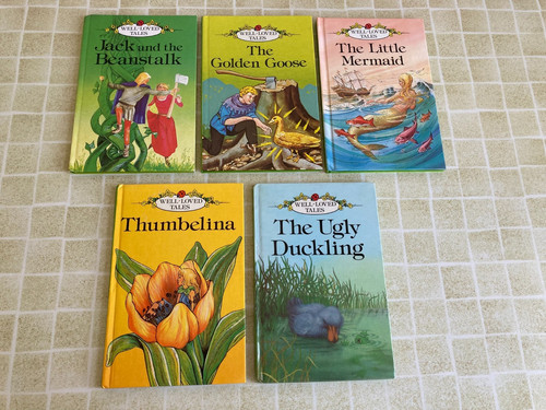 Vintage ladybird well loved - x5,