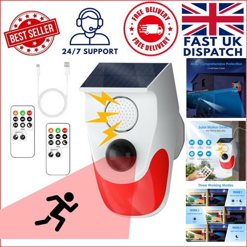 Solar motion sensor - sensor, alarm
