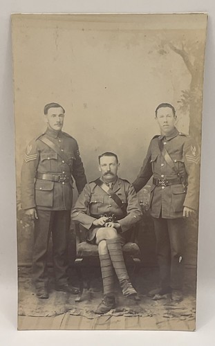 Vintage military postcard - military,