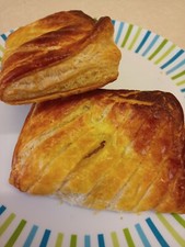 Puff pastry Corned beef and