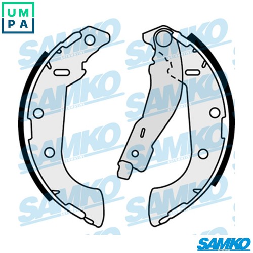Brake shoe set 87500 - brake, for
