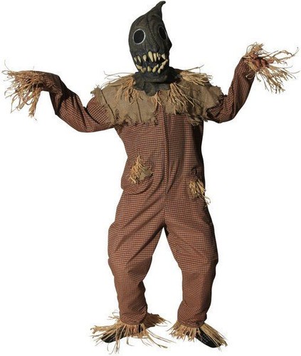Mask with costume scarecrow - mask,