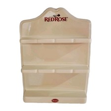 Wade Red Rose Tea Calendar Ceramic Wall Display Shelf Stand to hold Whimsies