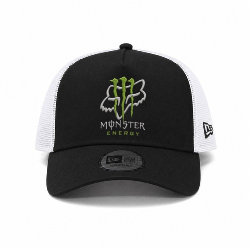 Monster energy fox - fox, embroidered
